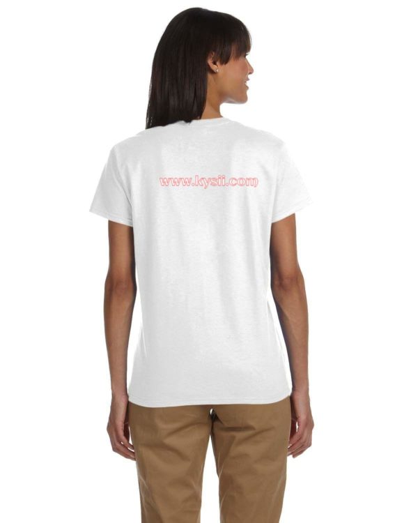 Kickin' It With Kysii Tee - Gildan Ladies' Ultra Cotton 10 oz./lin. yd. T-Shirt | G200L - Image 10