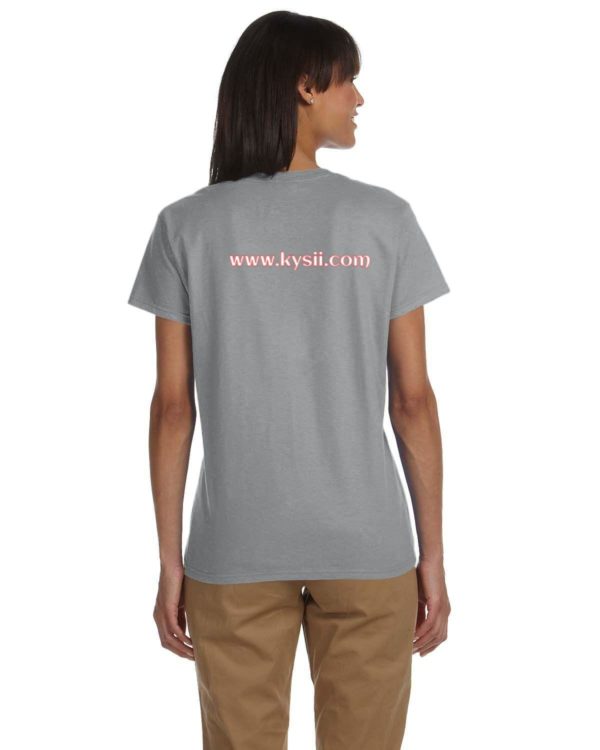 Kickin' It With Kysii Tee - Gildan Ladies' Ultra Cotton 10 oz./lin. yd. T-Shirt | G200L - Image 8