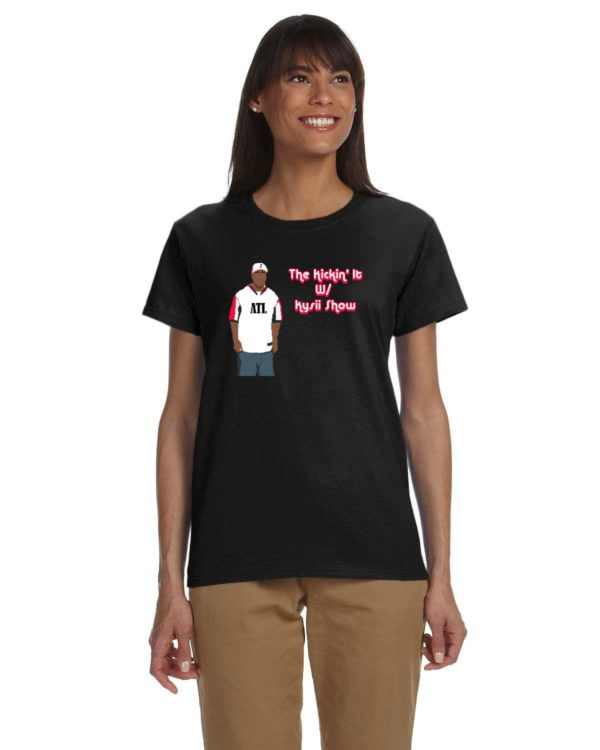 Kickin' It With Kysii Tee - Gildan Ladies' Ultra Cotton 10 oz./lin. yd. T-Shirt | G200L