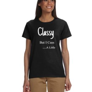 Classy Tee - Gildan Ladies' Ultra Cotton 10 oz./lin. yd. T-Shirt | G200L