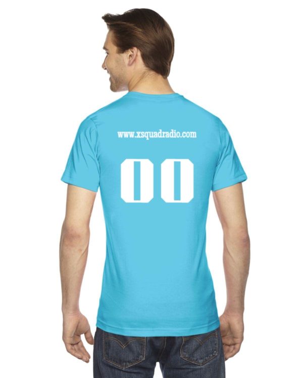 X Squad Jersey American Apparel Unisex Fine Jersey Short-Sleeve T-Shirt | 2001W - Image 2