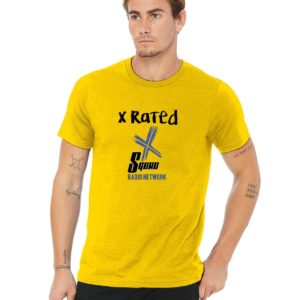X Rated Bella + Canvas Unisex Jersey T-Shirt | 3001C