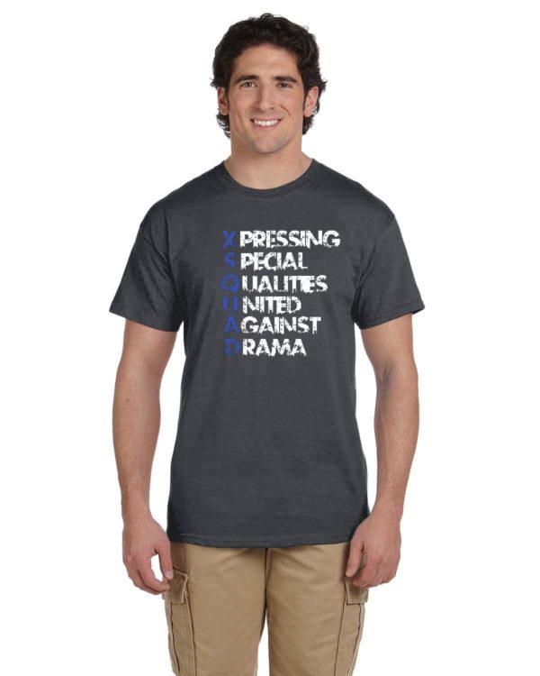 X Squad United Shirt Fruit of the Loom Adult 8.3 oz./lin. yd. HD Cotton T-Shirt | 3931 - Image 5