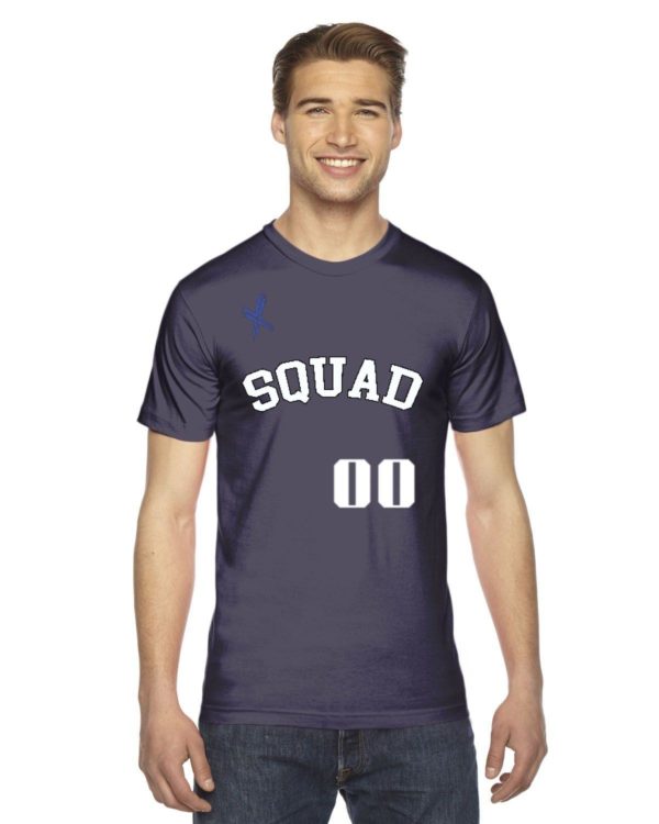 X Squad Jersey American Apparel Unisex Fine Jersey Short-Sleeve T-Shirt | 2001W - Image 3