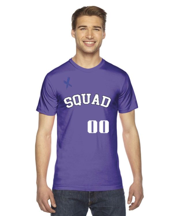 X Squad Jersey American Apparel Unisex Fine Jersey Short-Sleeve T-Shirt | 2001W - Image 11