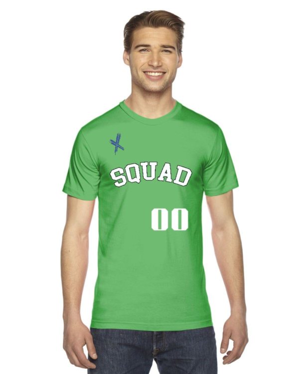 X Squad Jersey American Apparel Unisex Fine Jersey Short-Sleeve T-Shirt | 2001W - Image 7