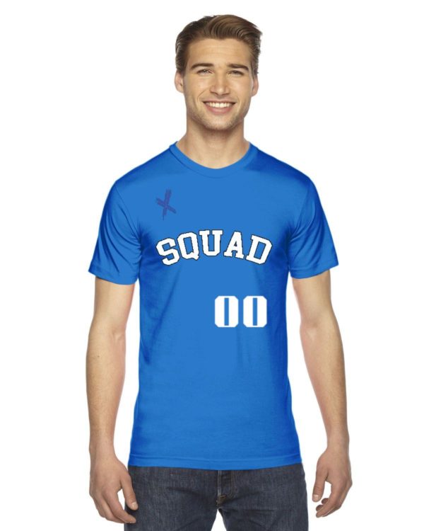 X Squad Jersey American Apparel Unisex Fine Jersey Short-Sleeve T-Shirt | 2001W - Image 15