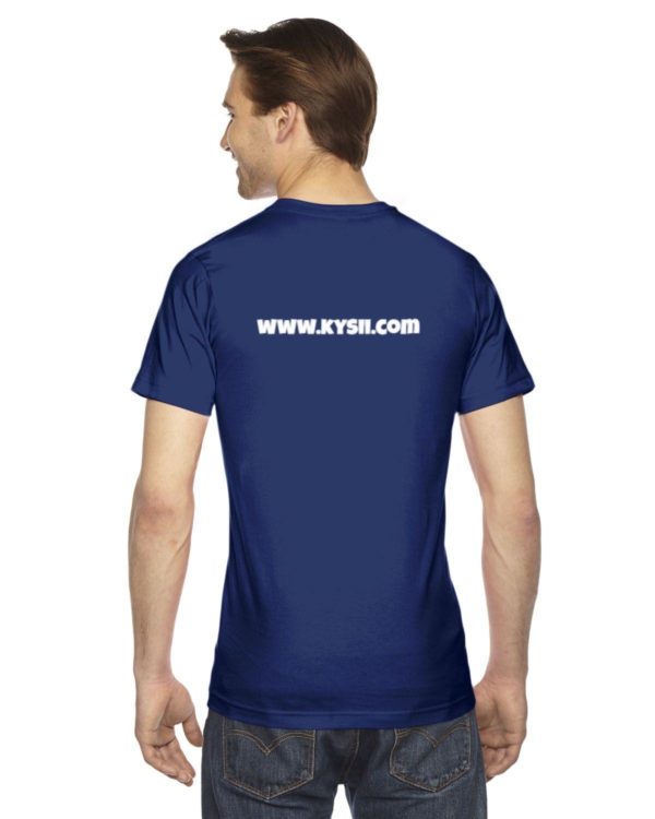 Kickin' It With Kysii Dark American Apparel Unisex Fine Jersey Short-Sleeve T-Shirt | 2001W - Image 10