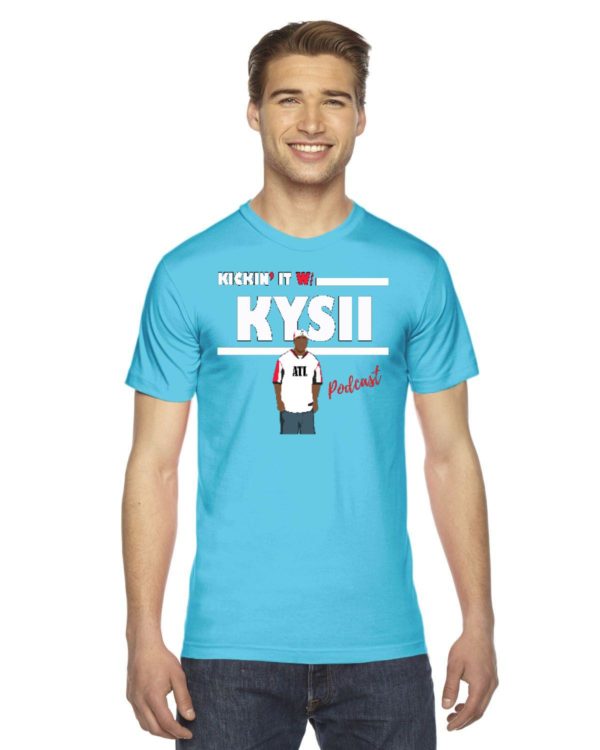 Kickin' It With Kysii Dark American Apparel Unisex Fine Jersey Short-Sleeve T-Shirt | 2001W