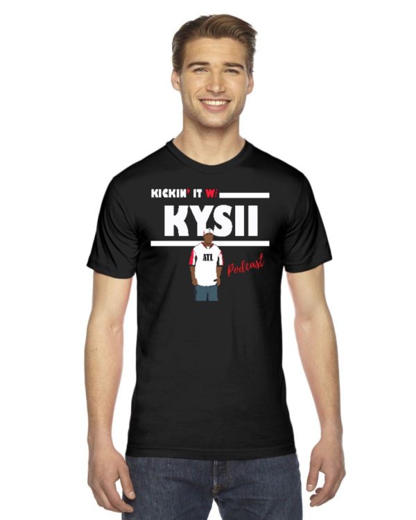 Kickin' It With Kysii Dark American Apparel Unisex Fine Jersey Short-Sleeve T-Shirt | 2001W - Image 5