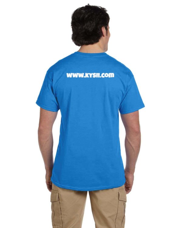 Kickin It With Kysii Fruit of the Loom Adult 8.3 oz./lin. yd. HD Cotton T-Shirt | 3931 - Image 6