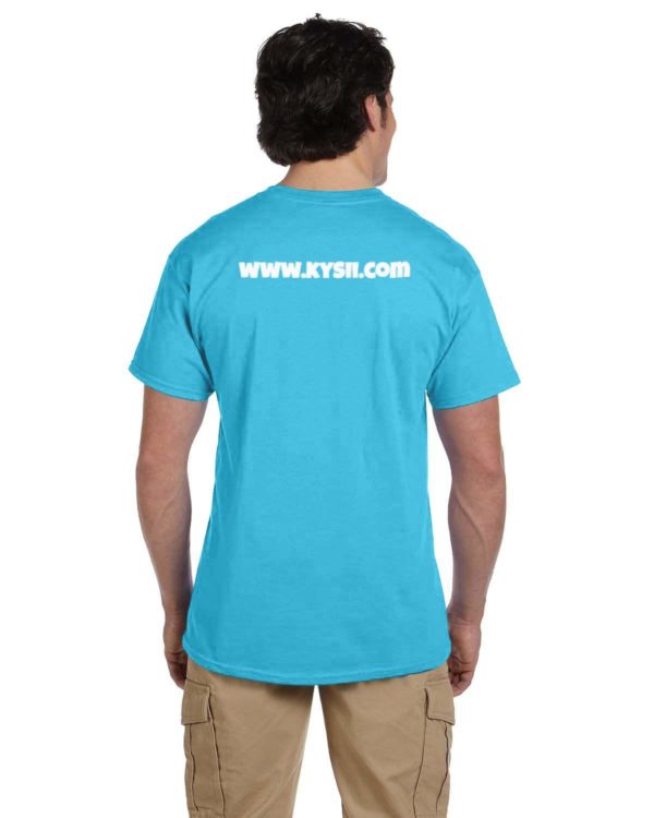 Kickin It With Kysii Fruit of the Loom Adult 8.3 oz./lin. yd. HD Cotton T-Shirt | 3931 - Image 2