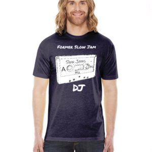 Slow Jam DJ American Apparel Unisex Poly-Cotton Short-Sleeve Crewneck | BB401W