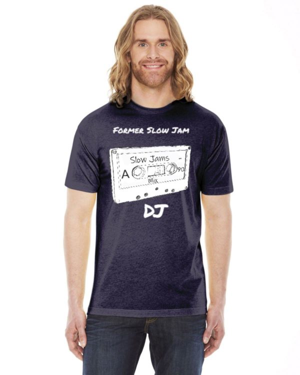 Slow Jam DJ American Apparel Unisex Poly-Cotton Short-Sleeve Crewneck | BB401W