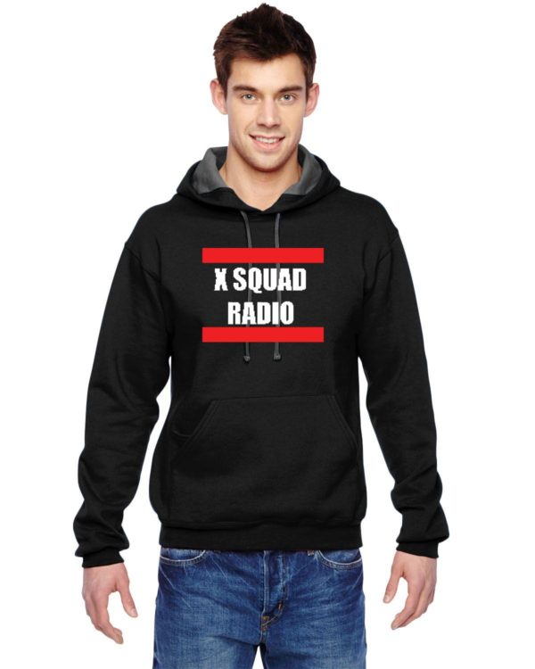 X Radio Hoodie - Fruit of the Loom Adult 12 oz./lin. yd. SofSpun Hooded Sweatshirt | SF76R - Image 3