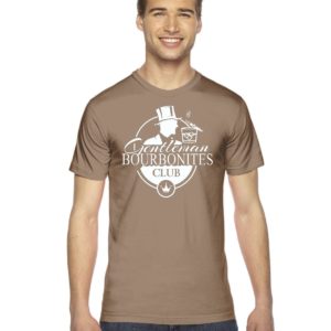 Gentleman Bourbon Dark American Apparel Unisex Fine Jersey Short-Sleeve T-Shirt | 2001W