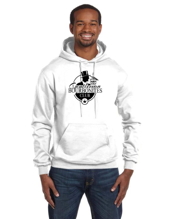 Gentleman Bourbon Dark Champion 12 oz./lin. yd. Double Dry Eco Pullover Hood | S700 - Image 3