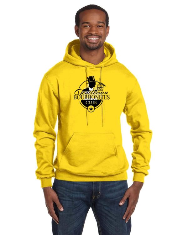 Gentleman Bourbon Dark Champion 12 oz./lin. yd. Double Dry Eco Pullover Hood | S700