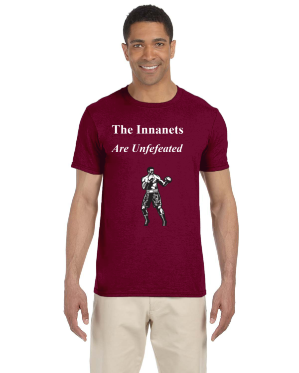 The Innanets Are Undefeated 7.5 oz./lin. yd. T-Shirt | G640 - Image 6
