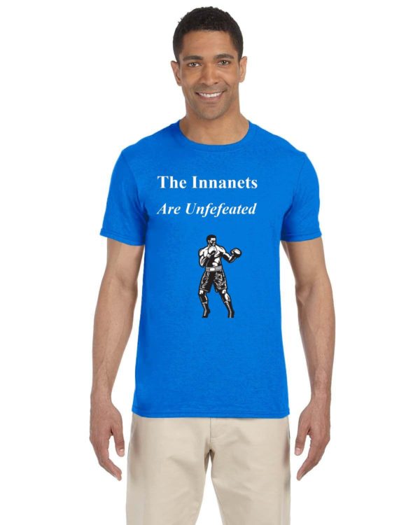 The Innanets Are Undefeated 7.5 oz./lin. yd. T-Shirt | G640 - Image 11
