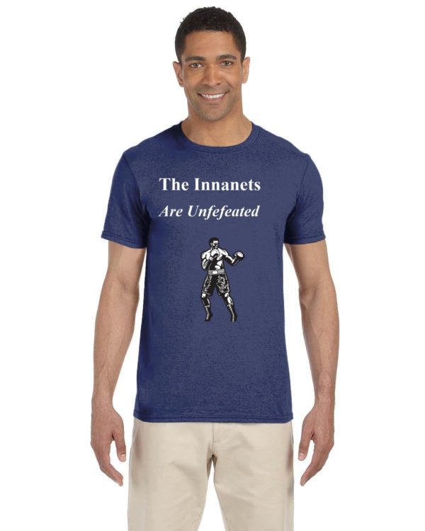 The Innanets Are Undefeated 7.5 oz./lin. yd. T-Shirt | G640 - Image 8
