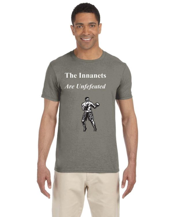 The Innanets Are Undefeated 7.5 oz./lin. yd. T-Shirt | G640 - Image 2
