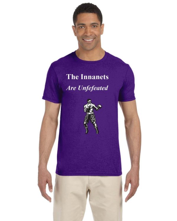 The Innanets Are Undefeated 7.5 oz./lin. yd. T-Shirt | G640 - Image 9