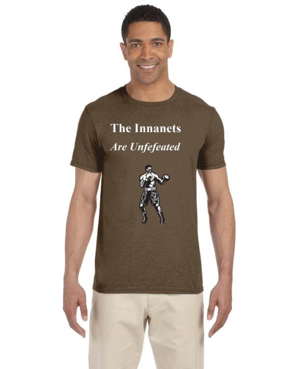 The Innanets Are Undefeated 7.5 oz./lin. yd. T-Shirt | G640 - Image 3