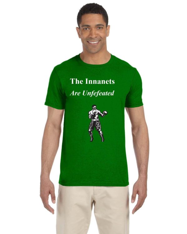 The Innanets Are Undefeated 7.5 oz./lin. yd. T-Shirt | G640 - Image 5