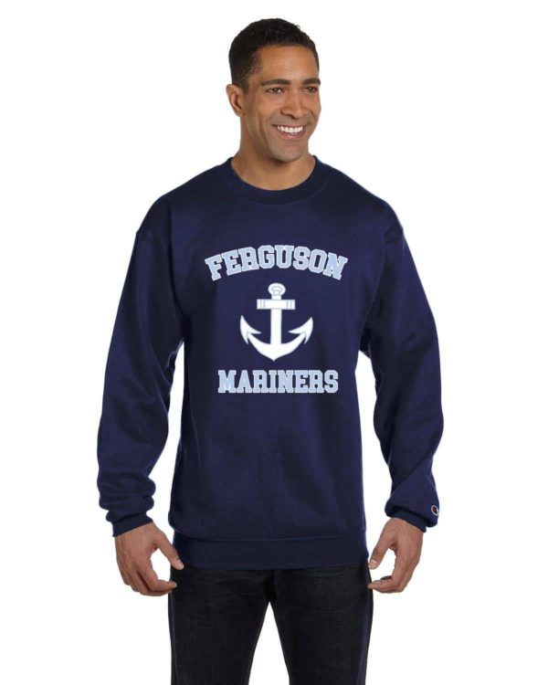 Ferguson Mariners Champion 12 oz./lin. yd. Double Dry Eco Crew | S600 - Image 2