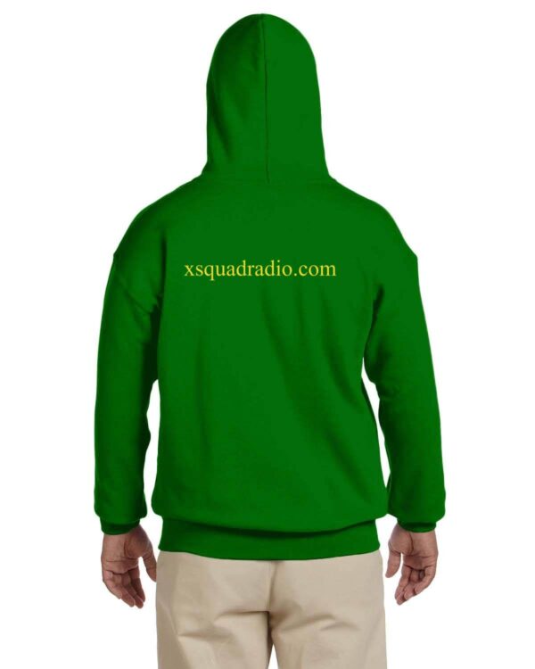 X Squad Radio Alternative Colors Gildan Adult Heavy Blend 13.3 oz./lin. yd., 50/50 Hood | G185 - Image 4