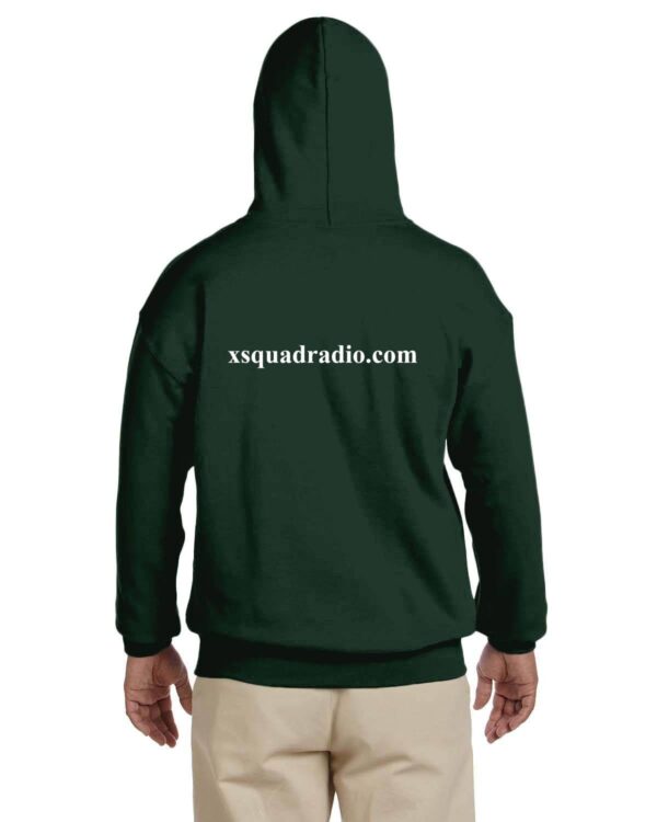 X SQUAD RADIO HOODIE Gildan Adult Heavy Blend 13.3 oz./lin. yd., 50/50 Hood | G185 - Image 8