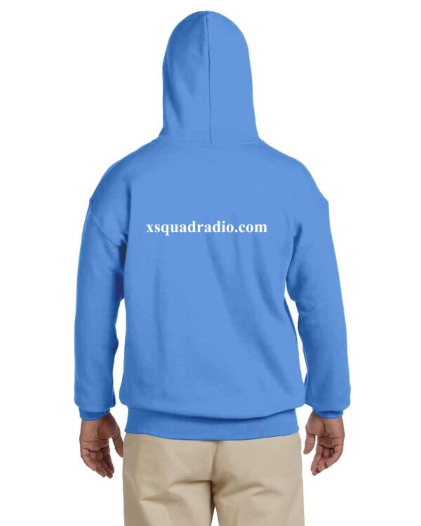 X SQUAD RADIO HOODIE Gildan Adult Heavy Blend 13.3 oz./lin. yd., 50/50 Hood | G185 - Image 4