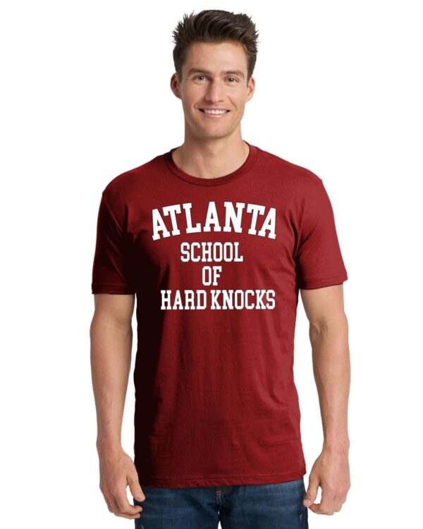 Atlanta School Of Hard Knocks T-Shirt - Next Level Unisex Cotton T-Shirt | 3600 - Image 2