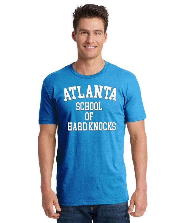 Atlanta School Of Hard Knocks T-Shirt - Next Level Unisex Cotton T-Shirt | 3600 - Image 12
