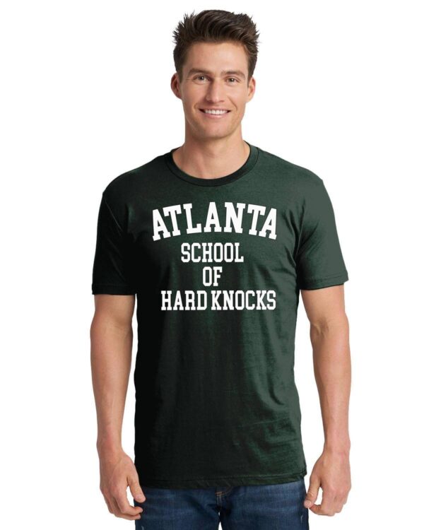 Atlanta School Of Hard Knocks T-Shirt - Next Level Unisex Cotton T-Shirt | 3600 - Image 4