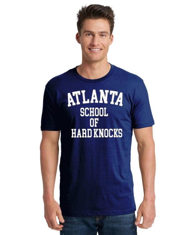 Atlanta School Of Hard Knocks T-Shirt - Next Level Unisex Cotton T-Shirt | 3600 - Image 8