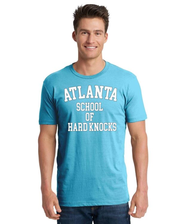 Atlanta School Of Hard Knocks T-Shirt - Next Level Unisex Cotton T-Shirt | 3600 - Image 11