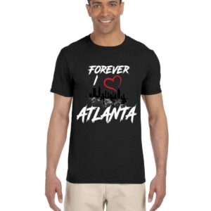 Forever I Love Atlanta T-Shirt Gildan Adult Softstyle 7.5 oz./lin. yd. T-Shirt | G640