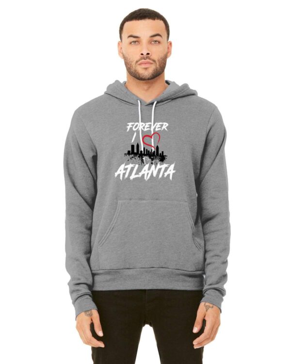 Forever I Love Atlanta Hoodie - Bella + Canvas Unisex Sponge Fleece Pullover Hoodie | 3719