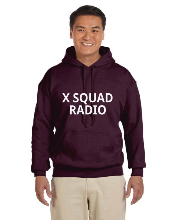 X SQUAD RADIO HOODIE Gildan Adult Heavy Blend 13.3 oz./lin. yd., 50/50 Hood | G185 - Image 13