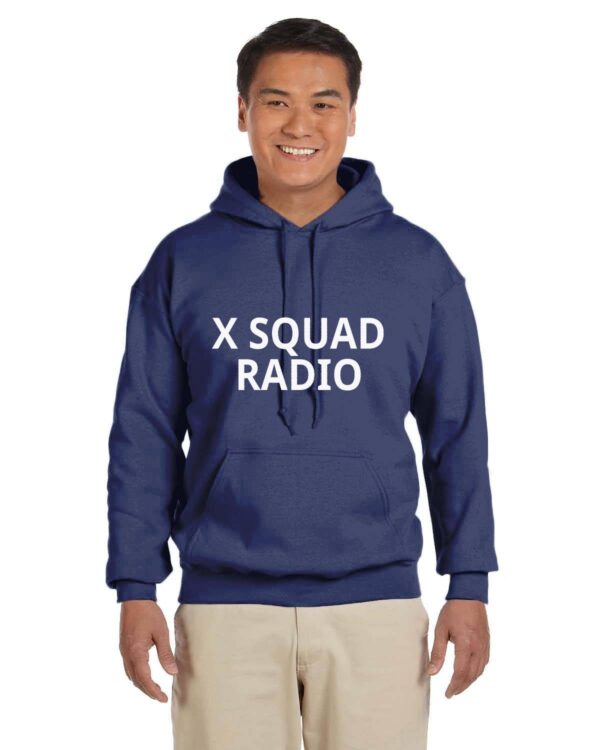 X SQUAD RADIO HOODIE Gildan Adult Heavy Blend 13.3 oz./lin. yd., 50/50 Hood | G185 - Image 15