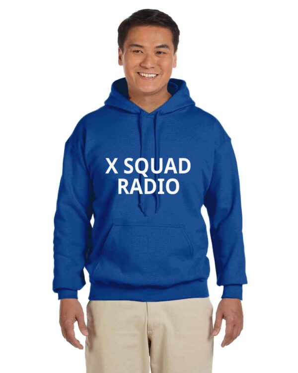 X SQUAD RADIO HOODIE Gildan Adult Heavy Blend 13.3 oz./lin. yd., 50/50 Hood | G185 - Image 11