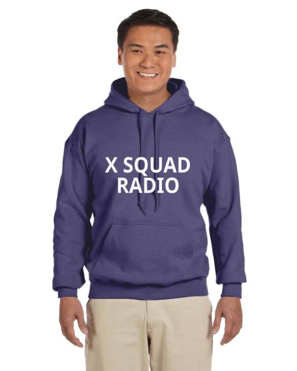 X SQUAD RADIO HOODIE Gildan Adult Heavy Blend 13.3 oz./lin. yd., 50/50 Hood | G185 - Image 9
