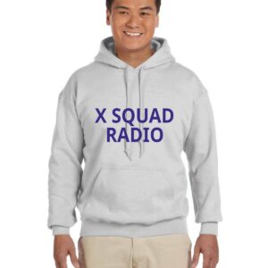 X SQUAD RADIO HOODIE Gildan Adult Heavy Blend 13.3 oz./lin. yd., 50/50 Hood | G185
