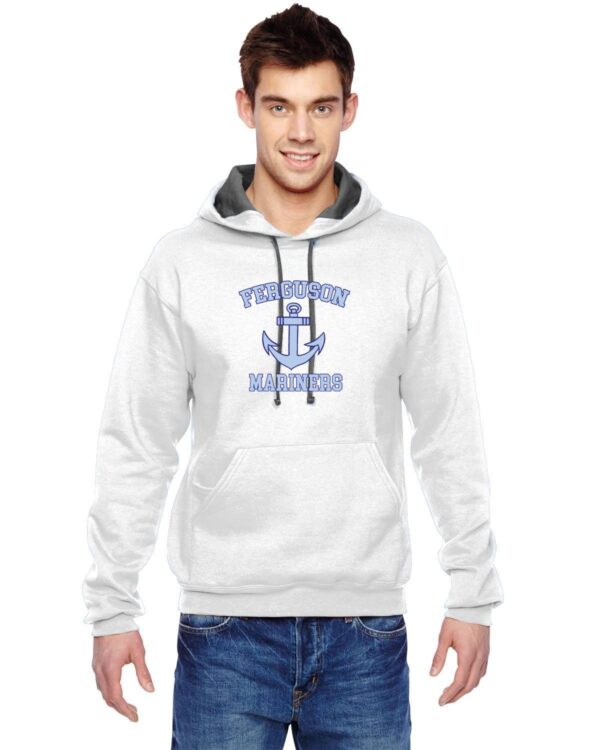 Ferguson High School Light Spun Hooded Sweatshirt | SF76R - Image 2