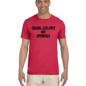 Chasing Dreams - Black Font T-Shirts